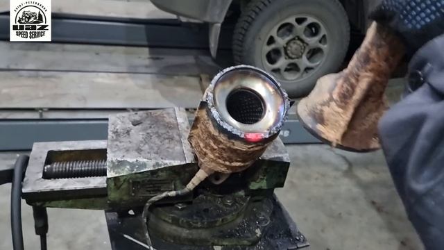 УАЗ Патриот - Установка пламегасителя