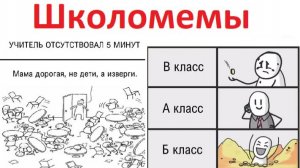 Школомемы. Какой класс круче? А, Б или В?