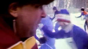 1988 год. Тюмень. Лыжные соревнования