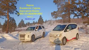 Перегон Владивосток - Саратов Hyundai Palisade и Honda Freed+ Ч2