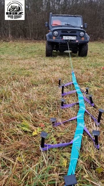 Тест якоря для лебедки от Тплюс