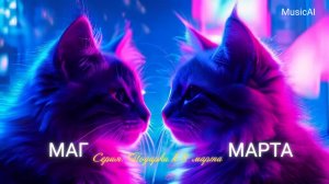 🐾⚡️ MusicAI представляет: Маг Март (Mag Mar) 🐈✨ #808bass  #MusicAI #8марта