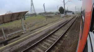 Москва-Новороссийск Вид из окна поезда 569_570 Москва-Новороссийск.Из зимы в весну