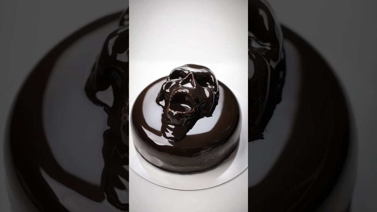 Идеальный торт на Halloween #halloween #shorts #торт