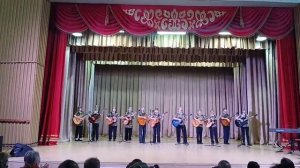 Праздничный концерт к 23 февраля. ДК ВОС г. Краснодар, ансамбль "Серебряные струны"