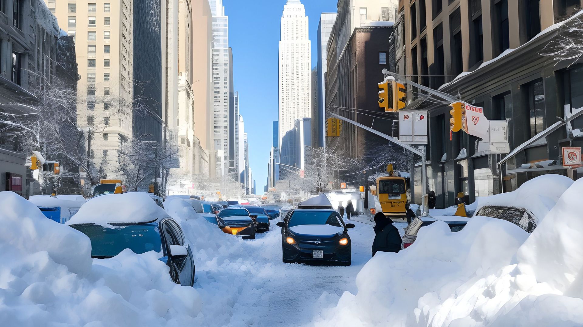 Режим ЧС, отключение электричества и закрытие аэропортов. На США обрушилась сильнейшая снежная буря смотреть онлайн