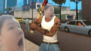 Играю в GTA Sandra's