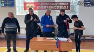 Турнир по настольному теннису. Награждение.