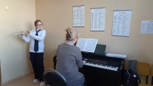 Романчук София флейта  Ю.Должиков "Элегия"