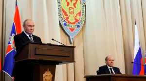 Путин выступил на заседании коллегии ФСБ Российской Федерации