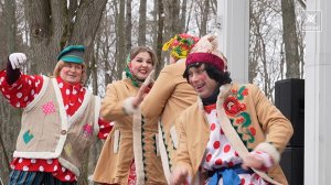 Наплясались, напелись, наелись блинов и сожгли Масленицу!