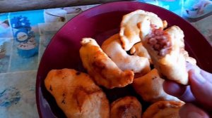 вареники или мини пирожки-беляшики)