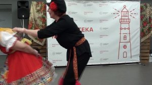 Танец - Нижегородская кадриль - танцевальный ансамбль - "Московский бит"