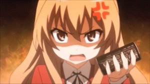 Школьница поможет пацанчику копыта откинуть) "ТораДора!"