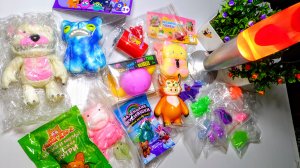 АСМР Распаковка сквишей 😍 силиконовые антистрессы 🥰 ТАБА СКВИШИ 🥰