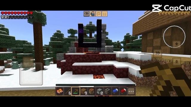 ты в майне когда увидел портал в ад 🤣🤣🤣