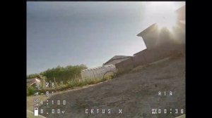 Самодельные ворота для FPV гонок из г***а и палок