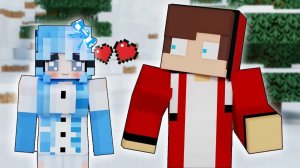 Джей Джей полюбил Снежную девочку 😍😍 Майнкрафт Мультик