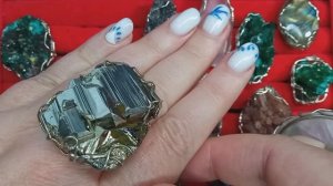 Каменная лавка( кольца в мельхиоре и нейзильбере 1 часть)