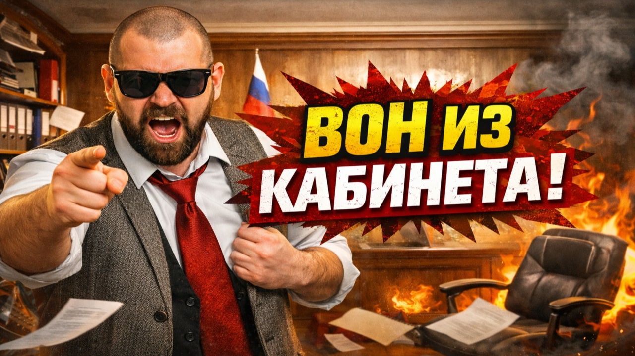 🚨 ОСТОРОЖНО, ГОРЯЧО! 🚨  ВОН ИЗ КАБИНЕТА, КОЗЛЫ! ВЫШВЫРНУЛИ ЗА ДВЕРЬ! Цирк в кабинетах чиновников!