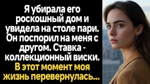 ИСТОРИИ ИЗ ЖИЗНИ/Я убирала его роскошный дом и увидела на столе пари