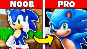 КАК МЕНЯЛСЯ СОНИК МУТАНТ НУБ И ЕГО ЖИЗНЕННЫЙ ЦИКЛ В МАЙНКРАФТ | ЭВОЛЮЦИЯ СОНИКА МУТАНТА В MINECRAFT