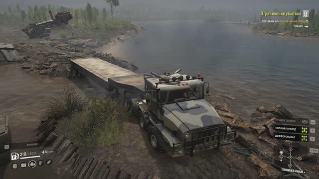 SnowRunner __  ПАШНИ_Ограничение убытков