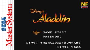 Disney's Aladdin. Sega Master System [No Damage Walkthrough] - SMS | Sega MS | Master System Game