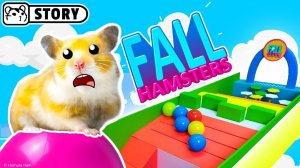 Fall Guys: лабиринт с хомяками 🐹 Fall Hamsters 🐹 Хомяки Хомура