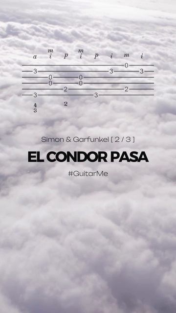 EL CONDOR PASA Полет кондора на Гитаре 2/3. Ноты и Табы для Гитары GuitarMe School | Александр Чуйко