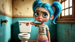 Ты не пей из унитаза! Детский треш-фольклор в стиле пост-панк. AI-мульт