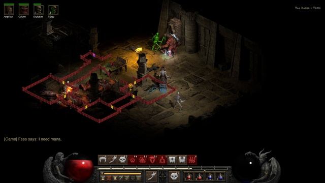 Diablo II: Resurrected. Некромант. Часть 6. Неудачный поход на Дюриэль.