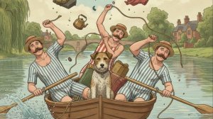 ВСЕ КНИГИ МИРА ЗА МИНУТУ. Джером К. Джером — «Трое в лодке, не считая собаки»