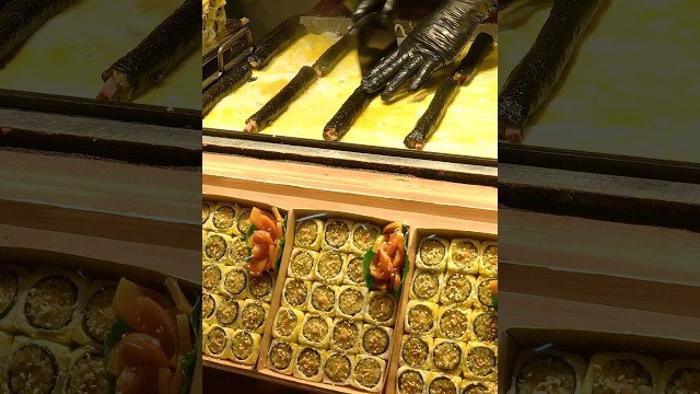 корейский яичный кимбаб