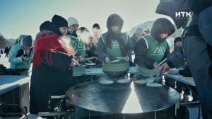 Нягань широко и с размахом отпраздновала Масленицу