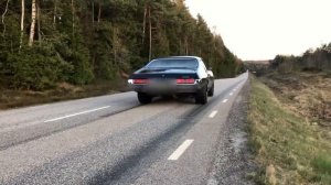 Pontiac LeMans 1969, 7000 об/мин, визг, X-образный патрубок, двигатель V8 LS 6.0