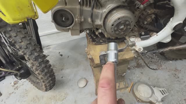 Регулировка зажигания питбайк, мопед