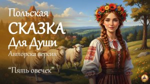 ✨Авторская версия польской СКАЗКИ НА НОЧЬ "Пять овечек" ✨ Убаюкивающая история для сна✨