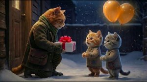 Бездомная кошечка получила лучший сюрприз на свой день рождения... А потом случилось чудо ❄️😿