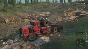 SnowRunner __  ПАШНИ. Курам на смех