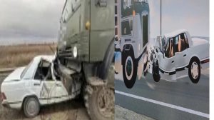 аварии на реальных событиях в Beamng.Drive#3