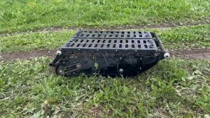 СПУТНИК гусеничный вездеход - итог часовой работы батареи