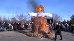 Как в Хакасии зиму провожали