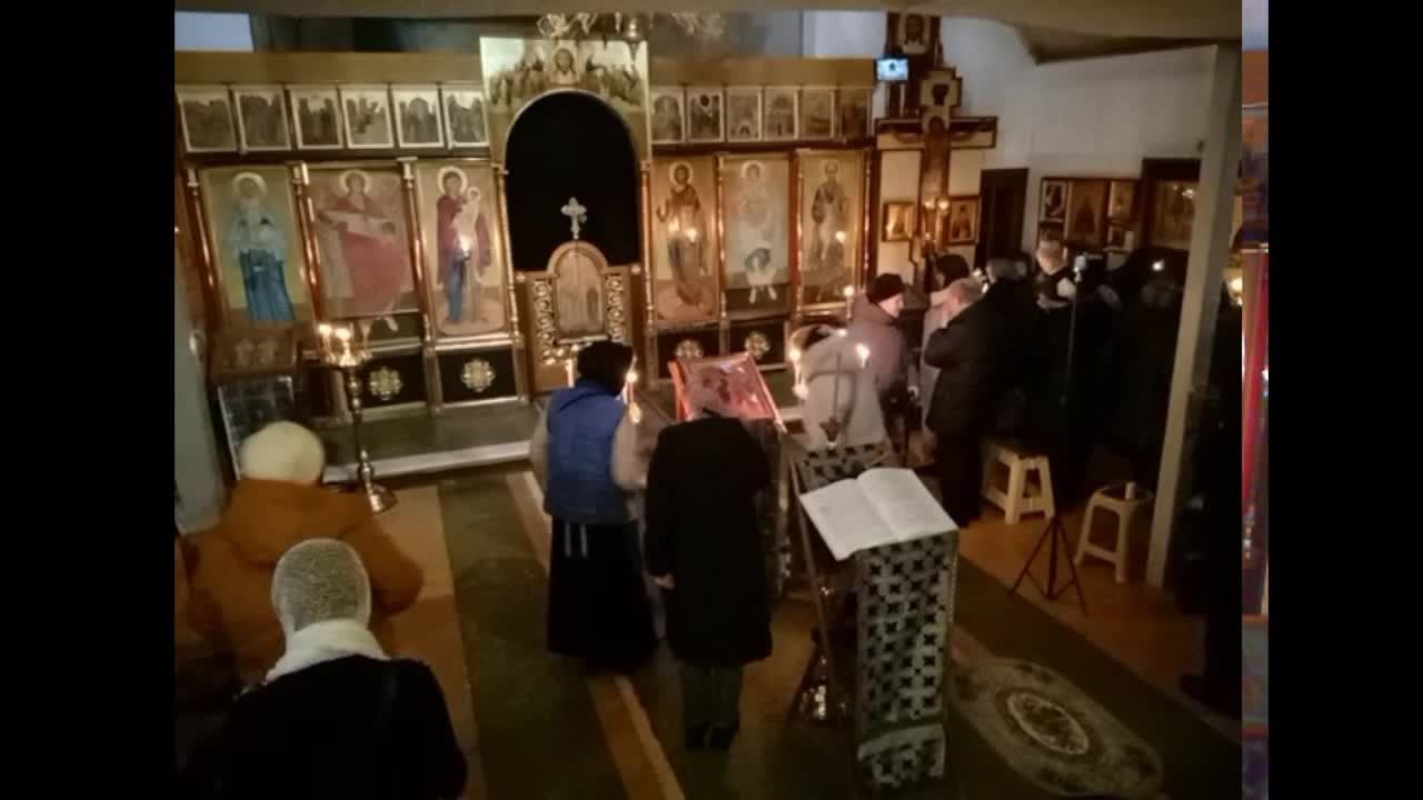 Чтение канона Андрея Критского во вторник