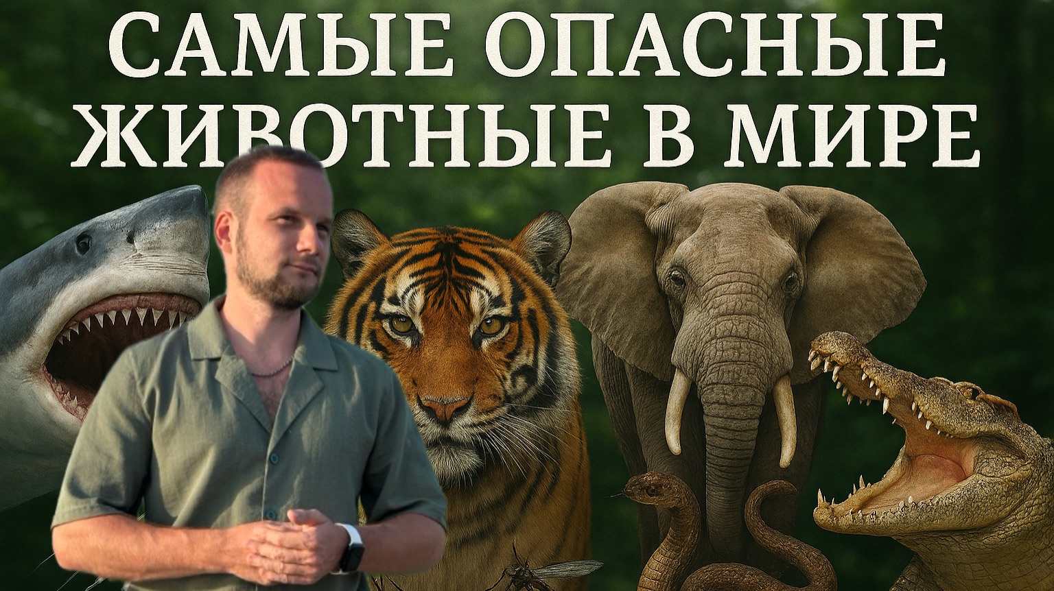 Самые опасные животные для человека смотреть онлайн