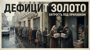 Дефицит в СССР: тайные склады, взятки и чёрный рынок