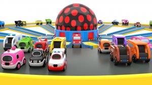 Игрушечные машинки игра и изучение звуков транспортных средств для детей