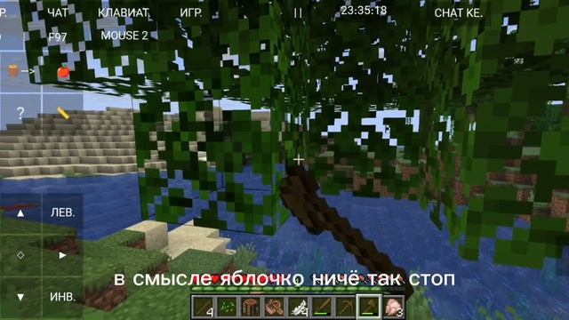 ВЫЖИВАЮ В МАЙНКРАФТЕ (ВИДЕО С СУБТИТРАМИ)