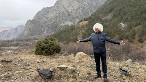 дорога на Эльбрус. январь 2026