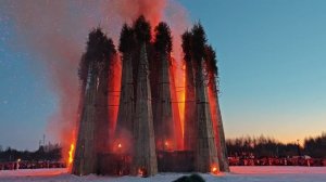 Сжигание чучела в Никола-ленивец 2026